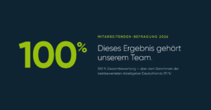 Read more about the article Great Place to Work: evidanza übertrifft die besten Arbeitgeber Deutschlands